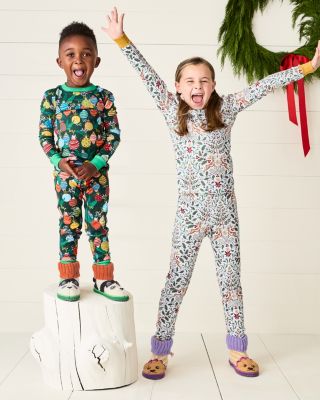 Kids' Signature Organic-Cotton Long Johns