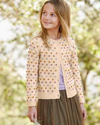 Girls 2025 popcorn sweater