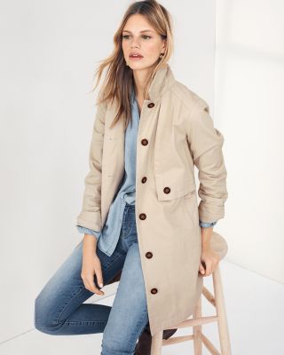 Garnet hill trench coat best sale