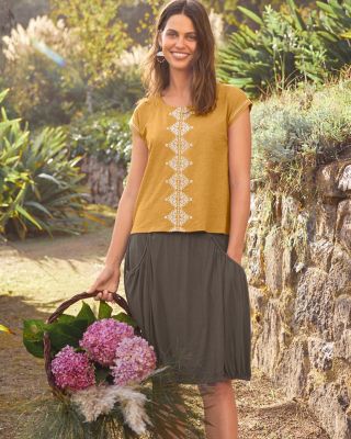 Everyday Knit Skirt | Garnet Hill