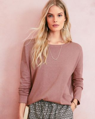 Silk & Cotton Oversized Sweater Hill