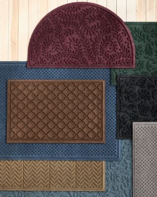 Garnet Hill Deanna Leaves WaterHog Mat - Thumbnail 3