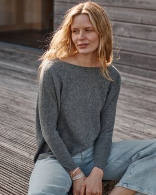 Cashmere Cropped Sweater | Garnet Hill