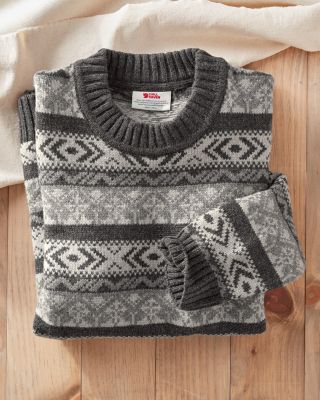 Ovik folk knit sweater hotsell