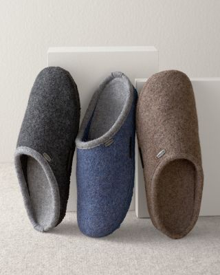 giesswein abend boiled wool slippers