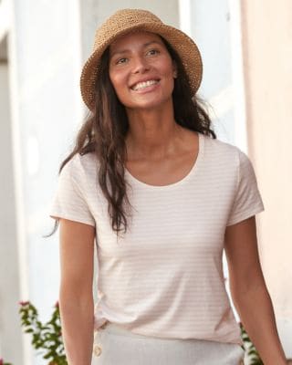 Essential Short-Sleeve Tee | Garnet Hill