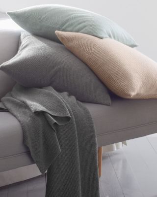 Knit Cashmere Pillow Cover Garnet Hill