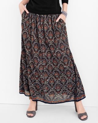 Marrakesh Sequined Maxi Skirt Hill