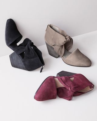 eileen fisher margo suede wedges