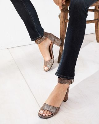 Gentle Souls Christa Heeled Sandals Garnet Hill