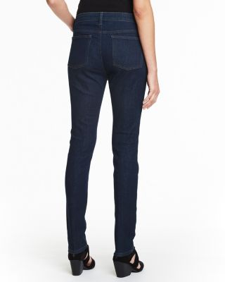 【FETICO】organic cotton high-weist jeans Organic Cotton Stretch High-Waisted Jean | EILEEN FISHER