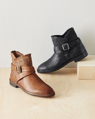 Trask Alexa Textured Boots