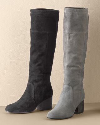 Eileen fisher over the knee clearance boots