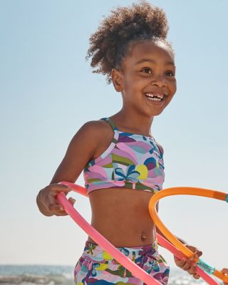 Girls Wave Rider Bikini Top Garnet Hill