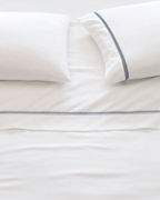 Embroidered Wrinkle-Resistant Sateen Bedding