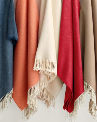 Garnet hill wool & cashmere throw new arrivals