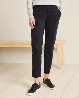 Ankle-length Slacks - Black - Ladies