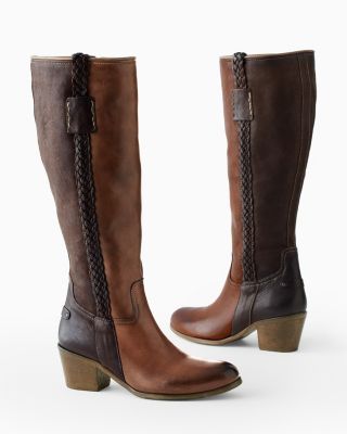 Carina Braid-Detail Boots | Garnet Hill