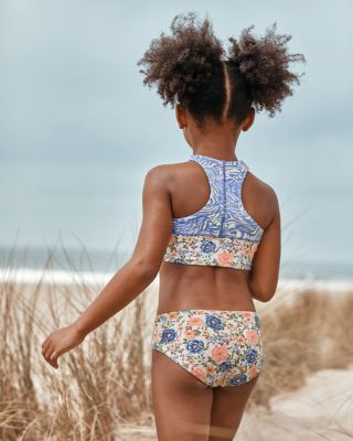 Girls' Maaji Sporty Zip Bikini | Garnet Hill