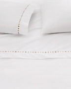 Garnet Hill Signature Dot Embroidered Percale Bedding