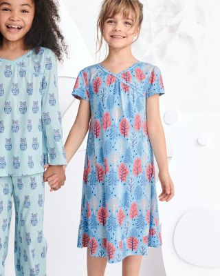 Girls short sleeve online nightgown