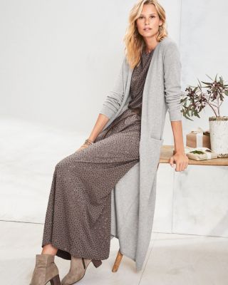 Cashmere duster sweater sale