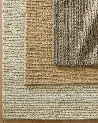 Well Woven Ellie Hand-braided Geometric Jute 8' Round Natural Area