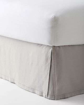 Eileen Fisher Washed Linen Bedskirt Garnet Hill