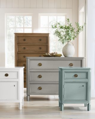 grey suede dresser Canadian-Made Bedroom Furniture with 2 Drawers – MasterBedroom main image 1