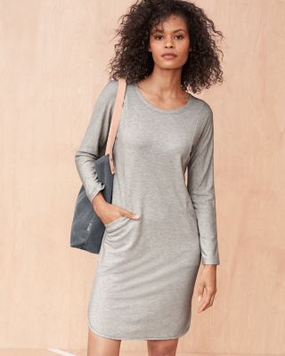 PocketDetail Knit Dress Hill