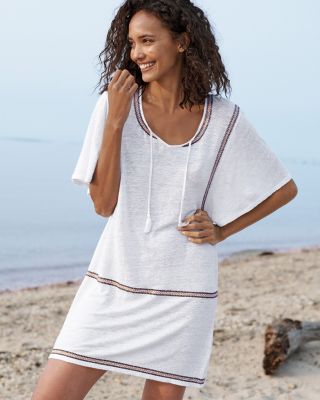 Garnet hill store beach cover up