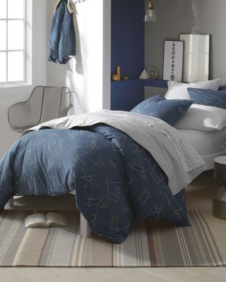 Constellations Jersey Knit Duvet Cover Garnet Hill