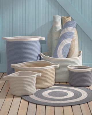 Sunbrella® Indoor-Outdoor Braided Round Rug | Garnet Hill