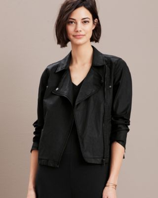 Eileen fisher cheap moto jacket