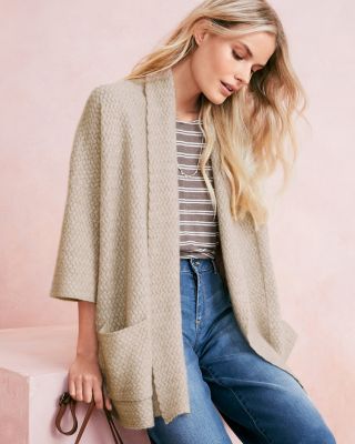 Cashmere shop kimono cardigan