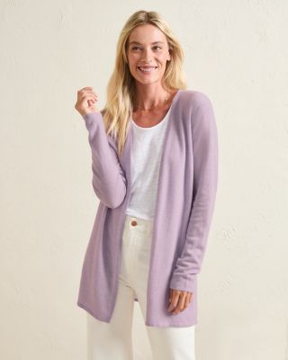 Easy Cashmere Open Cardigan | Garnet Hill