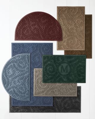 M+A Matting WaterHog Commercial-Grade Entrance Mat - Rubber Border Indoor/Outdoor,  Door Mat Bordeaux 3' x 5