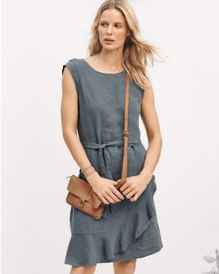 chinese dress ladies Linen Sleeveless Dress is designed with your comfort in mind main image 1