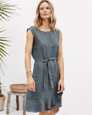 Garnet hill sale linen dress