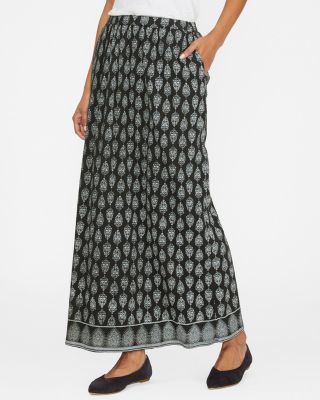 Essential Gauze Maxi Skirt | Garnet Hill