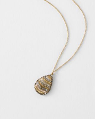 Collier Dana Kellin Pour Target Perles Dorées Et Beiges - Neuf Avec Étiquettes