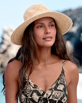 Hat Attack Raffia Sun Hat | Garnet Hill