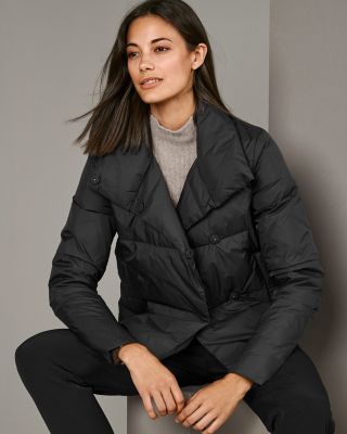 Cropped Packable Down Jacket