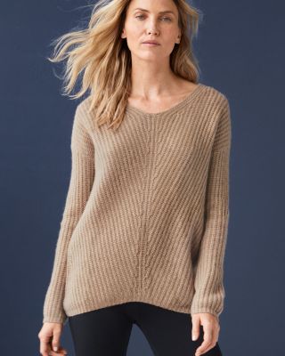 Garnet Hill Cashmere Turtleneck Sweater - XL(16-18) - Alpine River