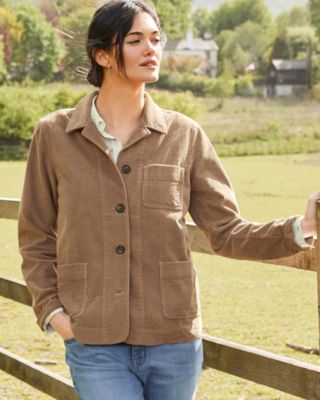 Button-Front Corduroy Jacket | Garnet Hill