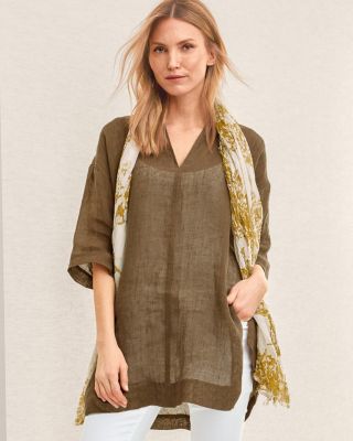 まとめ安売り　FOXY OHGA DAISYLIN YORI シャツ7点　ルネ EILEEN FISHER Organic-Linen-Gauze Tunic | Garnet Hill