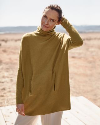 Oversized Turtleneck Sweater | Garnet Hill