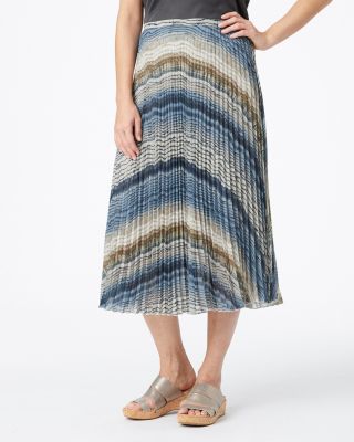 Essential Pleated Midi Skirt Hill