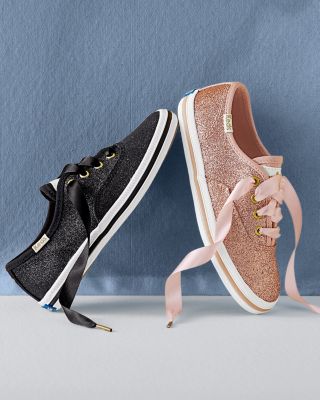 Girls clearance glitter keds