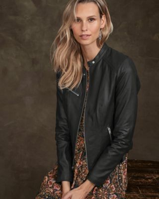 Marc new york felicity leather clearance jacket